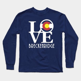 LOVE Breckenridge Colorado Long Sleeve T-Shirt